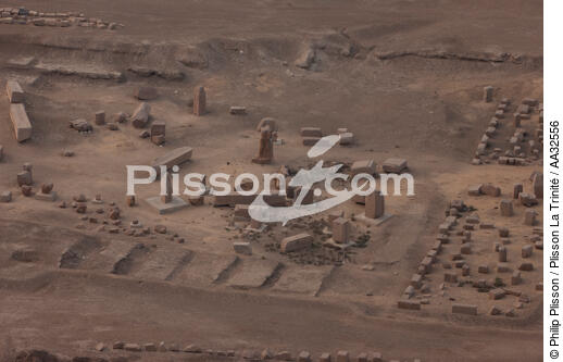 The site of Tanis in Egypt - © Philip Plisson / Plisson La Trinité / AA32556 - Photo Galleries - Tanis