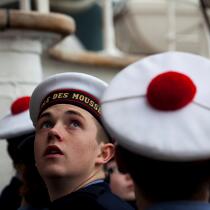 The School of foam aboard the Belem [AT] © Philip Plisson / Plisson La Trinité / AA32579 - Photo Galleries - The Navy