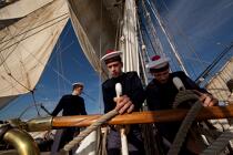 The School of foam aboard the Belem [AT] © Philip Plisson / Plisson La Trinité / AA32645 - Photo Galleries - Tall ships