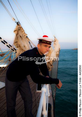 The School of foam aboard the Belem [AT] - © Philip Plisson / Plisson La Trinité / AA32650 - Photo Galleries - Tall ships