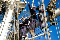 The School of foam aboard the Belem [AT] © Philip Plisson / Plisson La Trinité / AA32656 - Photo Galleries - Tall ships