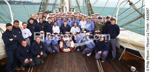 The School of foam aboard the Belem [AT] - © Philip Plisson / Plisson La Trinité / AA32687 - Photo Galleries - The Navy