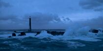 La tempête Joachim sur les côtes bretonnes. © Philip Plisson / Plisson La Trinité / AA32875 - Nos reportages photos - Mer