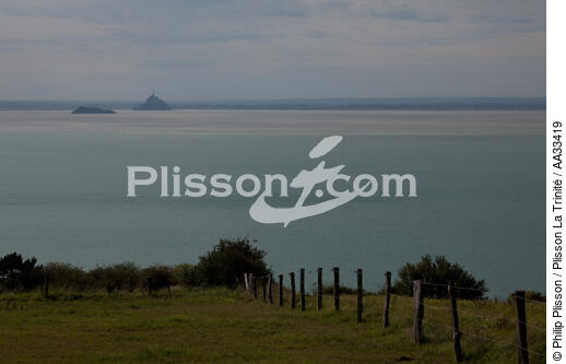Mont-Saint-Michel bay - © Philip Plisson / Plisson La Trinité / AA33419 - Photo Galleries - High tide