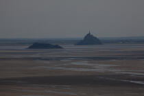 Mont-Saint-Michel bay © Philip Plisson / Plisson La Trinité / AA33422 - Photo Galleries - Low tide