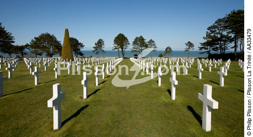 American cemetery, Omaha beach - © Philip Plisson / Plisson La Trinité / AA33479 - Photo Galleries - Site of Interest [14]