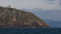 Cabo Finisterre lighthouse © Philip Plisson / Plisson La Trinité / AA33580 - Photo Galleries - Galicia