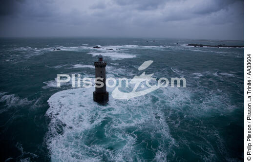 Kéréon lighthouse - © Philip Plisson / Plisson La Trinité / AA33604 - Photo Galleries - Finistère