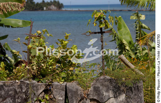 Sainte-Marie island - © Philip Plisson / Plisson La Trinité / AA33793 - Photo Galleries - Religious monument