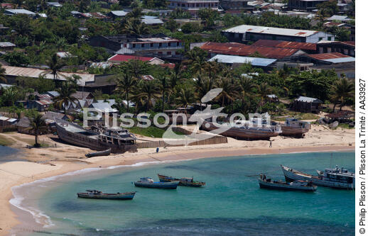 Antalaha, Madagascar. - © Philip Plisson / Plisson La Trinité / AA33927 - Nos reportages photos - Construction navale