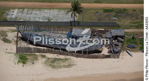 Antalaha, Madagascar. - © Philip Plisson / Plisson La Trinité / AA33933 - Nos reportages photos - Construction navale