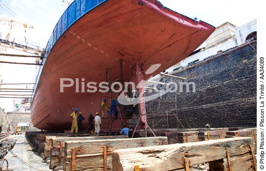 Diégo-Suarez - © Philip Plisson / Plisson La Trinité / AA34089 - Nos reportages photos - Construction navale