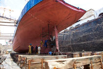 Diégo-Suarez © Philip Plisson / Plisson La Trinité / AA34089 - Nos reportages photos - Construction navale