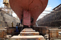 Diégo-Suarez © Philip Plisson / Plisson La Trinité / AA34090 - Nos reportages photos - Construction navale