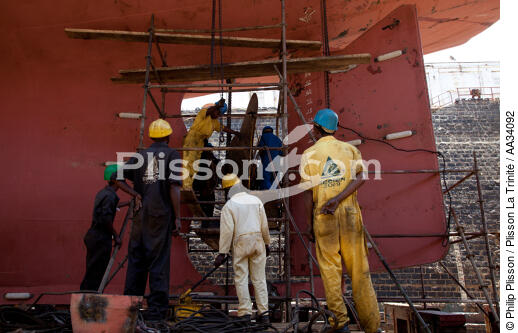 Diégo-Suarez - © Philip Plisson / Plisson La Trinité / AA34092 - Nos reportages photos - Construction navale