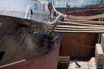 Diégo-Suarez © Philip Plisson / Plisson La Trinité / AA34095 - Nos reportages photos - Construction navale