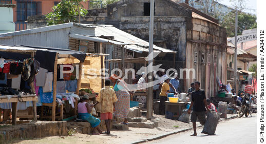 Diégo-Suarez - © Philip Plisson / Plisson La Trinité / AA34112 - Photo Galleries - Town [Madagascar]