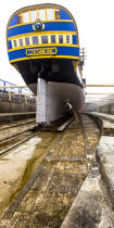 The Hermione © Philip Plisson / Plisson La Trinité / AA34385 - Photo Galleries - Dry dock
