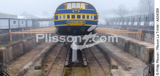 L' Hermione - © Philip Plisson / Plisson La Trinité / AA34389 - Nos reportages photos - Elément d'un bateau