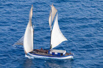 Malagasy dhow © Philip Plisson / Plisson La Trinité / AA34412 - Photo Galleries - Traditional sailing
