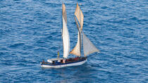 Malagasy dhow © Philip Plisson / Plisson La Trinité / AA34415 - Photo Galleries - Traditional sailing
