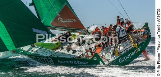 Volvo Ocean Race - Start of the last stage between Lorient and Galway [AT] - © Philip Plisson / Plisson La Trinité / AA34733 - Photo Galleries - Ocean Volvo Race