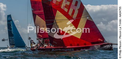 Volvo Ocean Race - Start of the last stage between Lorient and Galway [AT] - © Philip Plisson / Plisson La Trinité / AA34755 - Photo Galleries - Ocean Volvo Race