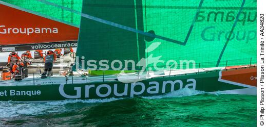 Volvo Ocean Race - Start of the last stage between Lorient and Galway [AT] - © Philip Plisson / Plisson La Trinité / AA34820 - Photo Galleries - Ocean Volvo Race