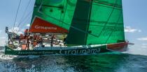 Volvo Ocean Race - Départ de la dernière étape entre Lorient et Galway © Philip Plisson / Plisson La Trinité / AA34823 - Nos reportages photos - Volvo Ocean Race