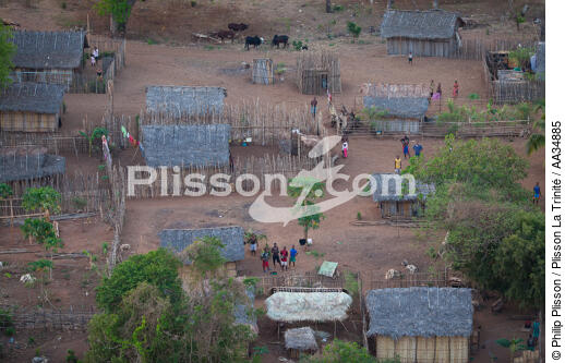 Marovasabe - © Philip Plisson / Plisson La Trinité / AA34885 - Nos reportages photos - Village