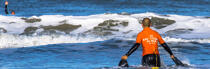 Les nageurs-sauveteurs sur une plage en Gironde © Philip Plisson / Plisson La Trinité / AA35050 - Nos reportages photos - Les nageurs-sauveteurs des côtes françaises