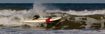 The lifeguards on the beach in Gironde © Philip Plisson / Plisson La Trinité / AA35063 - Photo Galleries - Lifeboat society