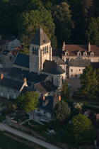 Le Loiret vue du ciel © Philip Plisson / Plisson La Trinité / AA35150 - Nos reportages photos - Eglise