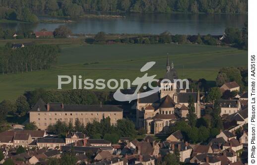 Le Loiret vue du ciel - © Philip Plisson / Plisson La Trinité / AA35156 - Nos reportages photos - Loiret