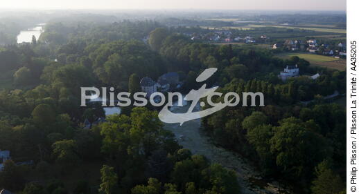Le Loiret vue du ciel - © Philip Plisson / Plisson La Trinité / AA35205 - Nos reportages photos - Centre