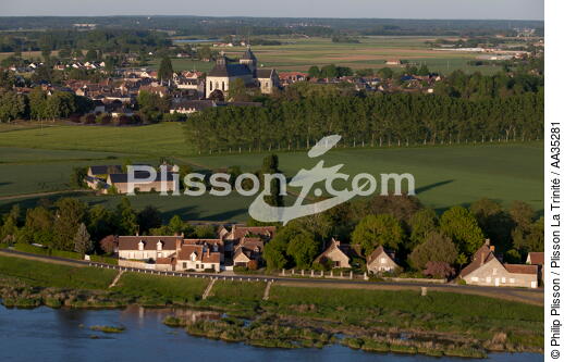 Le Loiret vue du ciel - © Philip Plisson / Plisson La Trinité / AA35281 - Nos reportages photos - Géomorphie