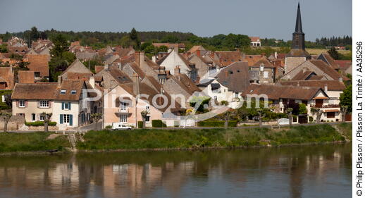 Le Loiret vue du ciel - © Philip Plisson / Plisson La Trinité / AA35296 - Nos reportages photos - Géomorphie