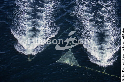 Pêche en boeuf - © Philip Plisson / Plisson La Trinité / AA35474 - Nos reportages photos - Pêche