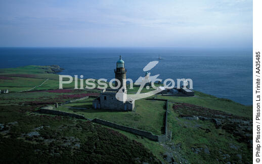 Le phare de Calf of Man, Ile de Man, Ecosse - © Philip Plisson / Plisson La Trinité / AA35485 - Nos reportages photos - Ecosse
