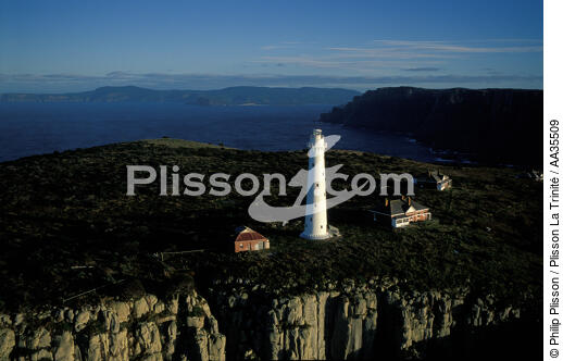 Phare en Tasmanie - © Philip Plisson / Plisson La Trinité / AA35509 - Nos reportages photos - Ile [Australie]