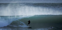 Surf dans le Sud-Ouest de la France © Philip Plisson / Plisson La Trinité / AA35561 - Nos reportages photos - Sport et loisir
