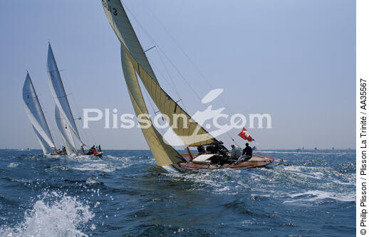 8 meter regatta JI in Quiberon Bay - © Philip Plisson / Plisson La Trinité / AA35567 - Photo Galleries - 8 MIC
