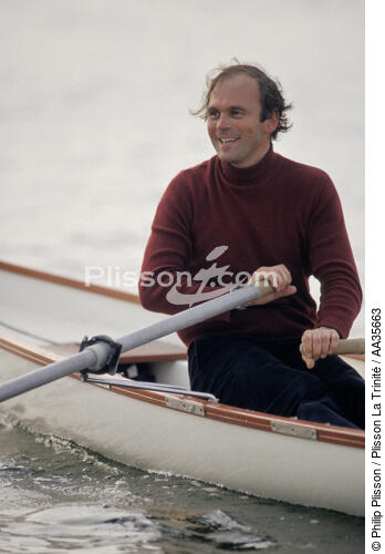 Le navigateur français Gérard D'Aboville - © Philip Plisson / Plisson La Trinité / AA35663 - Nos reportages photos - Terme marin