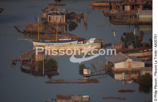 Majunga, côtes Nord Ouest de Madagascar. - © Philip Plisson / Plisson La Trinité / AA35761 - Nos reportages photos - Vue aérienne