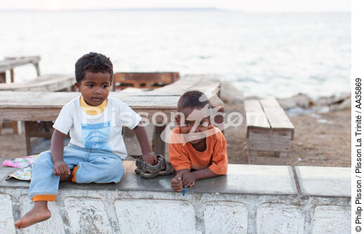 Majunga, côtes Nord Ouest de Madagascar. - © Philip Plisson / Plisson La Trinité / AA35869 - Nos reportages photos - Construction