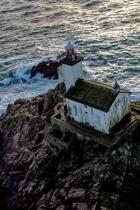 Tevennec lighthouse © Philip Plisson / Plisson La Trinité / AA35902 - Photo Galleries - Finistère