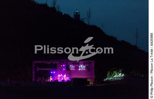 Calvi - © Philip Plisson / Plisson La Trinité / AA35989 - Nos reportages photos - Nuit