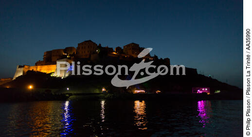 Calvi - © Philip Plisson / Plisson La Trinité / AA35990 - Photo Galleries - Town [Corsica]