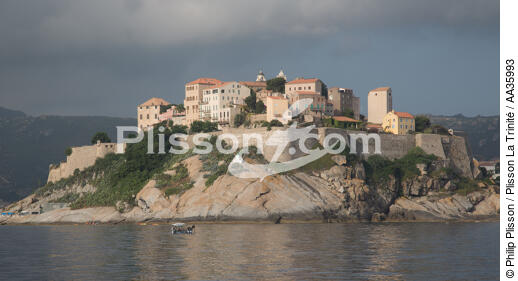 Calvi - © Philip Plisson / Plisson La Trinité / AA35993 - Nos reportages photos - Ville [Corse]