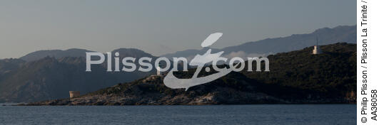  - © Philip Plisson / Plisson La Trinité / AA36058 - Photo Galleries - Town [Corsica]